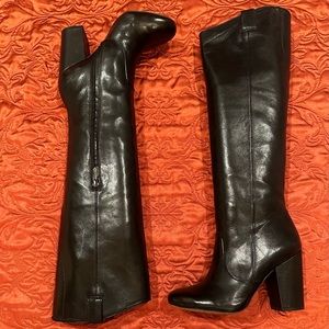 Sam Edelman Black Knee Boots.